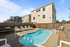 Pool - Mullen Sandpiper | 250 ft to the beach | Private Pool (Nags Head)