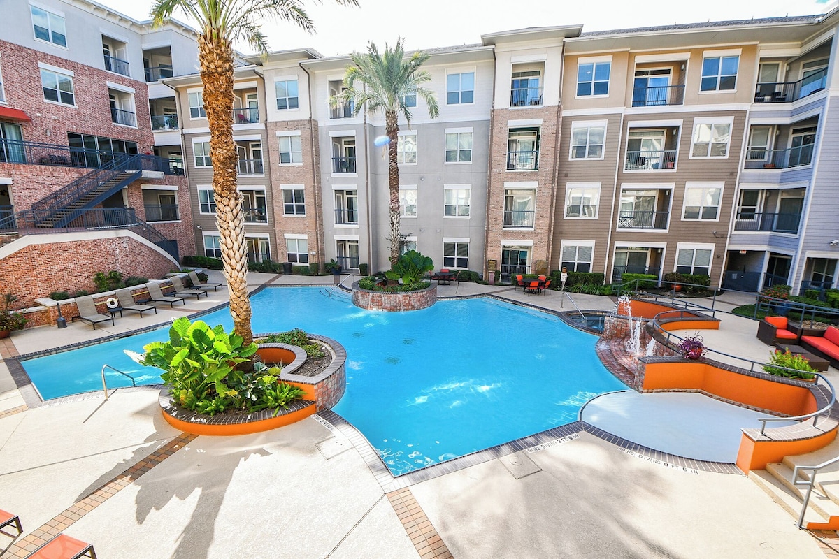 Photo 23 of Med Ctr NRG Galleria Cozy 1 bed with Pool View