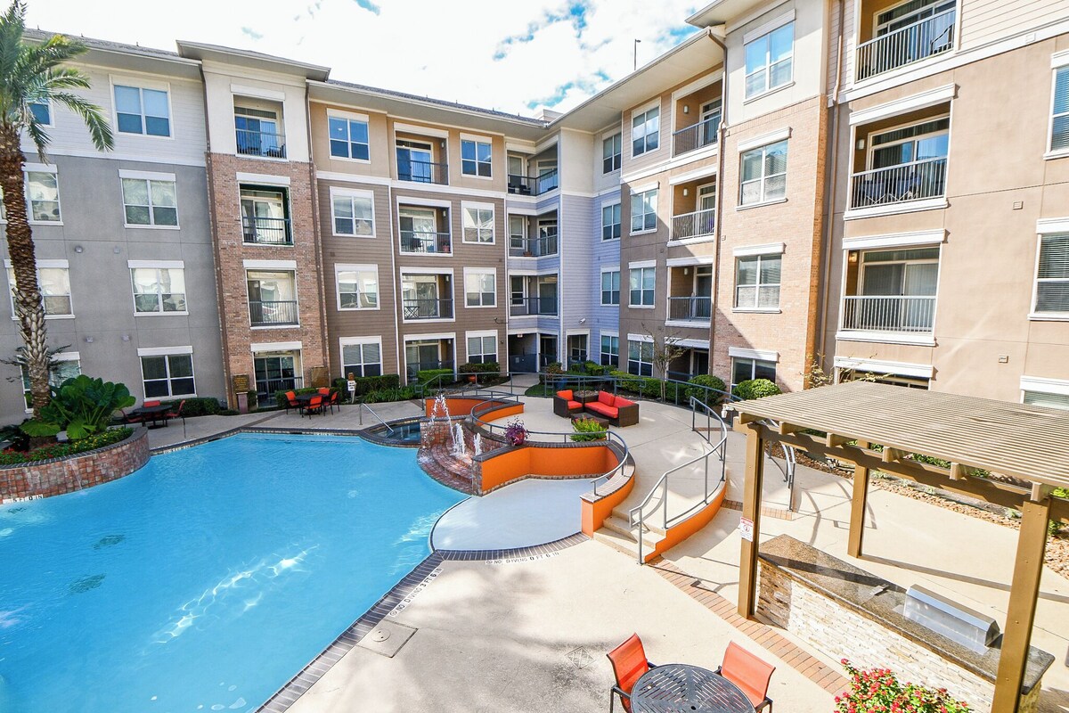 Photo 24 of Med Ctr NRG Galleria Cozy 1 bed with Pool View