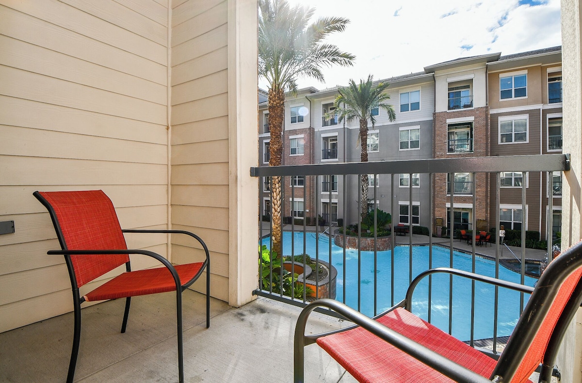 Photo 21 of Med Ctr NRG Galleria Cozy 1 bed with Pool View