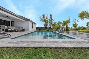 Opvarmet pool