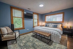 5 makuuhuonetta, silitysrauta/-lauta, vauvan matkasänky, ilmainen Wi-Fi