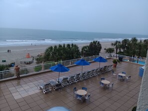 Property grounds - Ocean Front 1-bedroom condo in Famous Myrtle Beach with WiFi, Pools, Lazy River (Myrtle Beach)