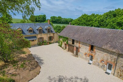 So Villa Vaslots (18) - Indoor pool - Basketball - 2h from Paris - 30p.