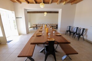 Dining - So Villa Domaine de Vaux (03) - Heated pool - Beach volleyball - 2h from Lyon - 45p. (Boucé)