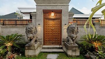 Entrada da propriedade