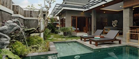 Villa, 1 Bedroom, Garden View | Private pool