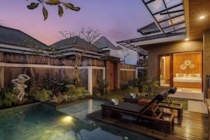 Villa, 1 Bedroom, Garden View | Garden view - Badawa Ubud Villa (Ubud)