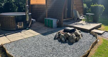 Dog Friendly Cozy Bell Tent With Log Burner
