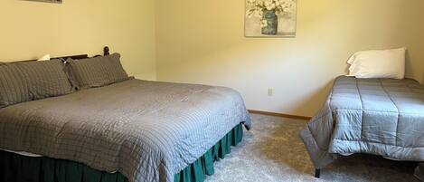 3 habitaciones, wifi y ropa de cama