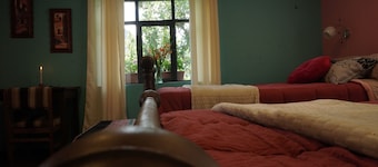 The Corner with a Flower Balcony and Panoramic View.