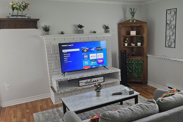 Smart-TV, bøker og PC-skjermer