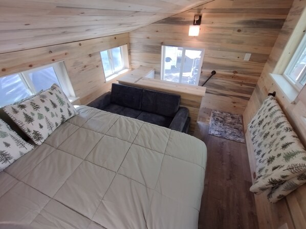 1 habitación y ropa de cama 