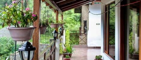 Voorkant van accommodatie