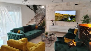 Smart TV - Five Bedroom Villa with Private Pool (Dicmo Kraj)