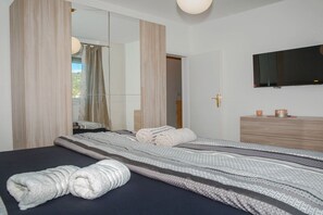2 chambres, fer et planche Ă repasser, Wi-Fi gratuit