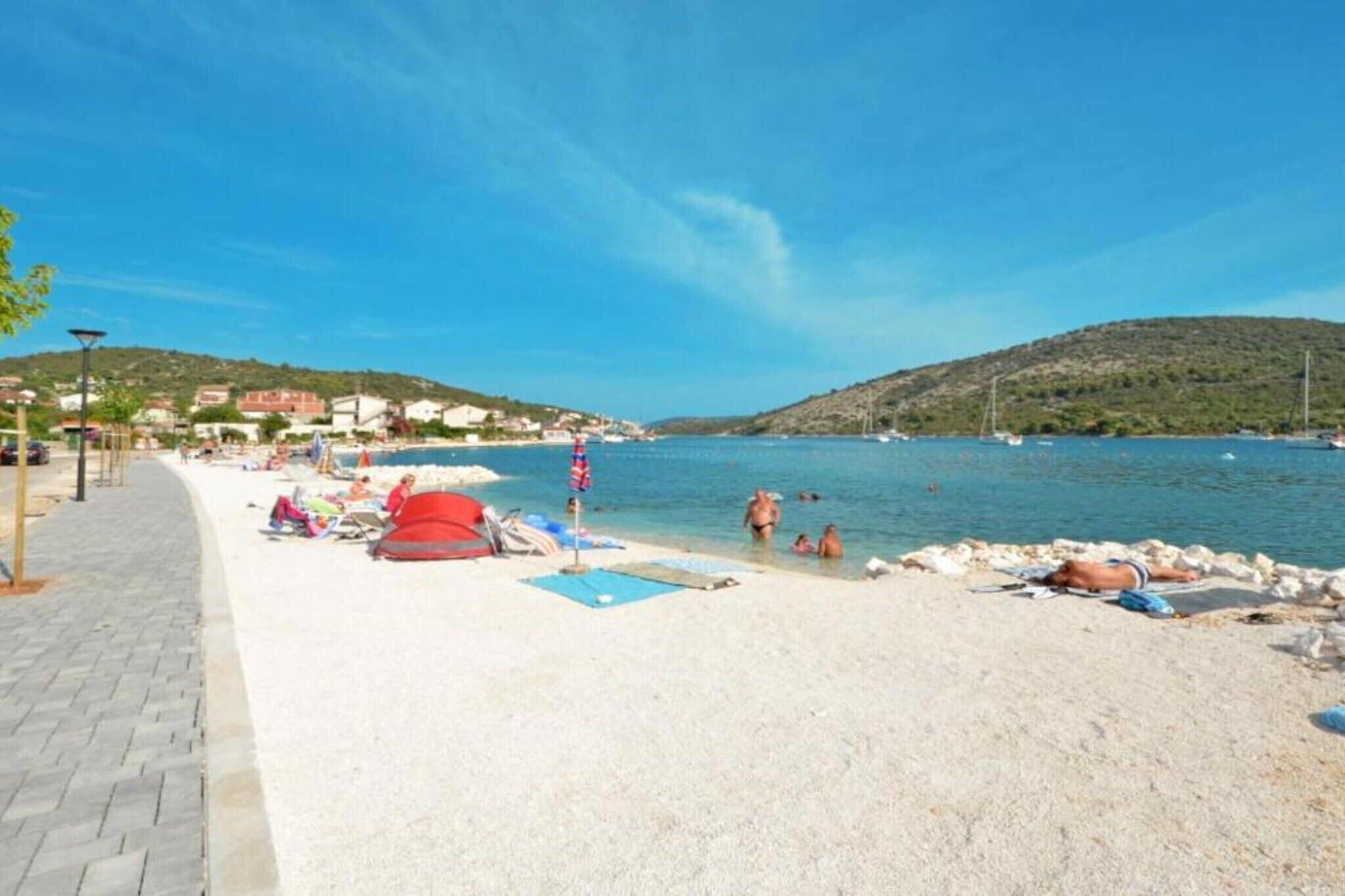 Accommodatie ligt op het strand