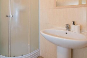 Shower, hair dryer