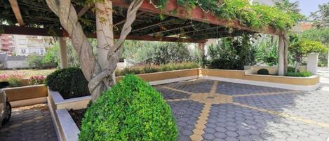 Overnattingsstedets uteområder