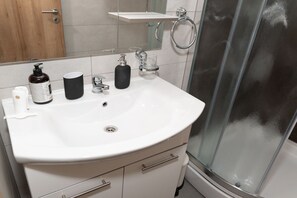 Shower, hair dryer - Five Bedroom Villa With Pool (Bogatic)