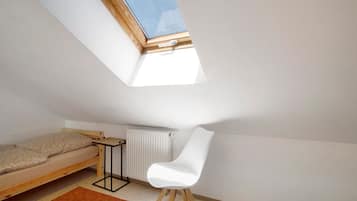 1 sovrum, gratis wi-fi och sängkläder