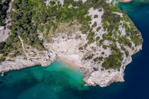 Aerial view - Chic and Cozy Brsec Apartment with Sea View - Two Bedroom Apartment with Sea View (Brsec)