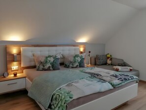 2 Schlafzimmer, kostenloses WLAN, Bettwäsche