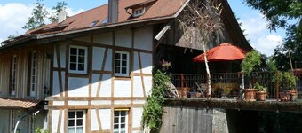 Apartment 'Ferienwohnung Sägespan' with Private Terrace, Shared Garden and Wi-Fi
