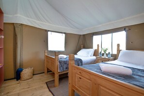 3 chambres, draps fournis