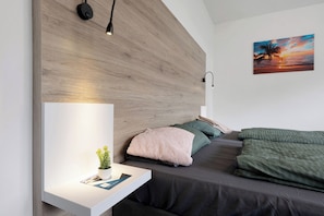 1 soverom og sengetøy