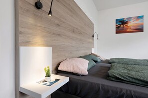 1 habitación y ropa de cama 