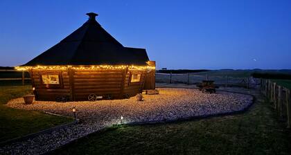 Nirvana is a charming converted train carriage nestled in Stoodleigh, Devon