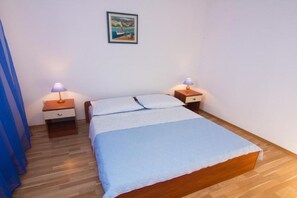 3 soverom, strykejern/-brett, reiseseng for barn og wi-fi (inkludert)