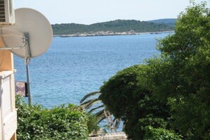 View from property - Seafront Apartments Pretner -  Studio Apartment with Terrace (Orebic)
