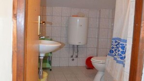 Een douche, een haardroger