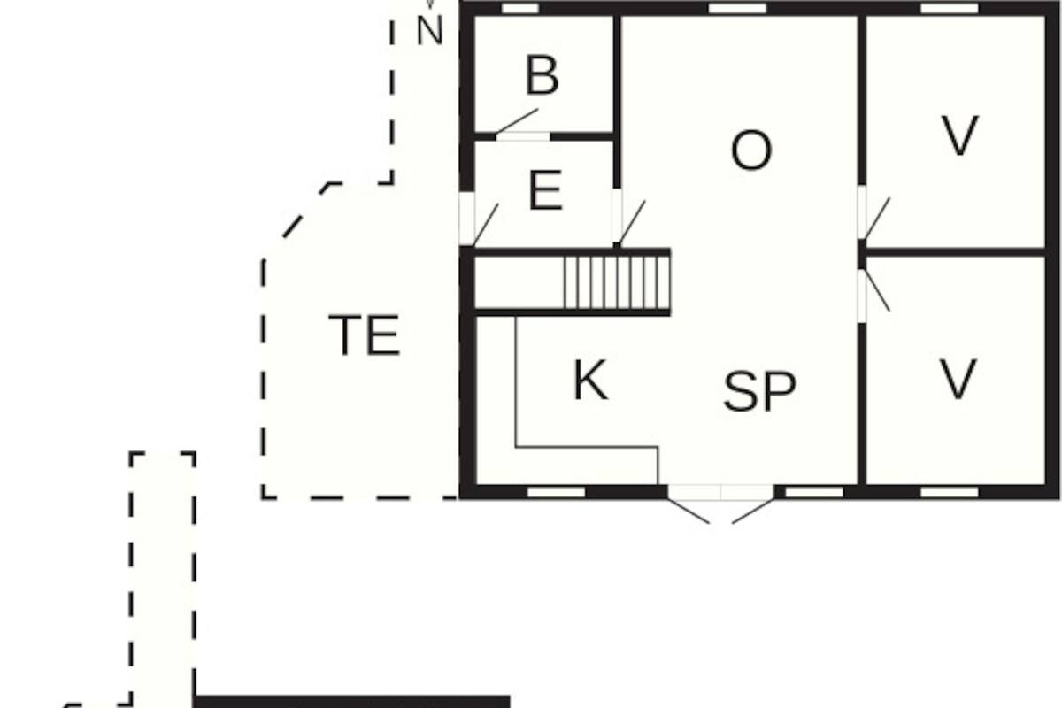 Classic House, 2 Bedrooms | Floor plan