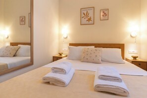 3 chambres, fer et planche à repasser, Wi-Fi gratuit, draps fournis