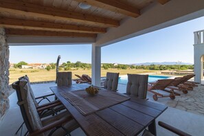 Pool - Idyllic Getaway Lovrec Villa with Pool - Five Bedroom Villa with Pool (Lovreć)