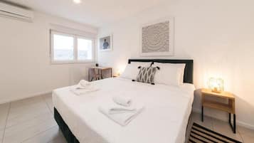4 chambres, fer et planche à repasser, lit parapluie, Wi-Fi gratuit