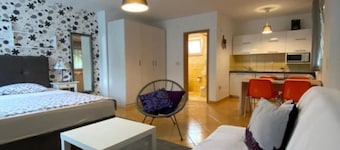 Apartments Lara Rab - Studio Apartment with Balcony