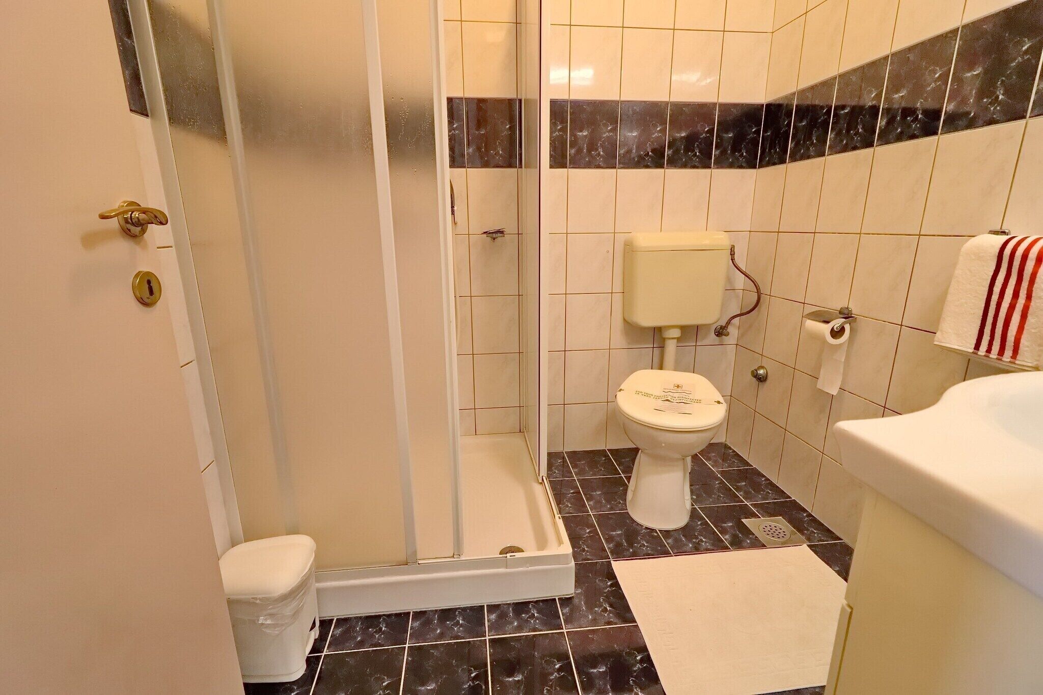 Shower, hair dryer