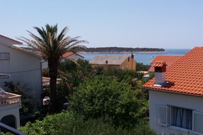 Blick von der Unterkunft