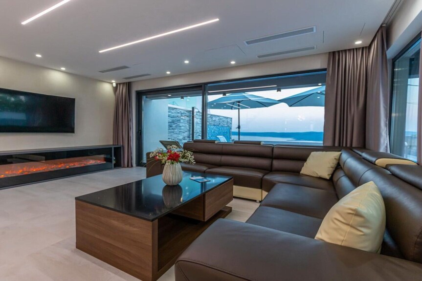 Lorena Stylish Sea View Villa - Four Bedroom Villa With Private Pool - Crikvenica