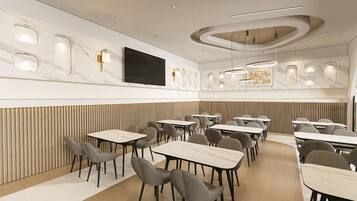 Frukostbuffé varje dag mot avgift