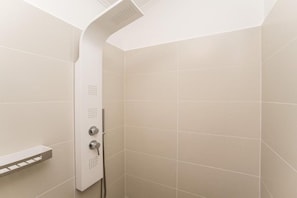 Shower, hair dryer