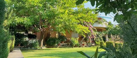 Overnattingsstedets uteområder