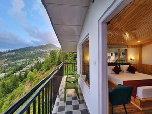 Habitació superior, balcó, vistes a la muntanya | Balcó