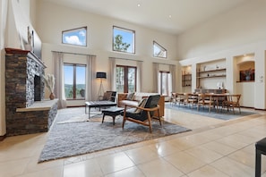 Smart TV, fireplace, offices