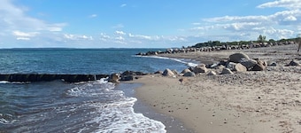 Uniquely charming thatched cottage with 900 square meters of land and a view of the Baltic Sea Pure nature