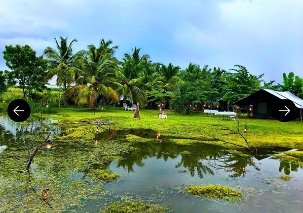 Façade de l’hébergement